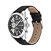 Tommy Hilfiger Reloj Analógico de Cuarzo Multifunción para Hombre con Correa de Cuero Negra Imagen de Tommy Hilfiger Reloj Analógico de Cuarzo Multifunción para Hombre con Correa de Cuero Negra