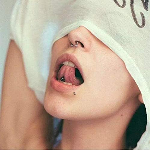 Magnetic Septum Piercing Fake Nose Rings Horseshoe Stainless Steel Faux Fake Nose Septum Rings Non-Pierced Clip On Nose Hoop Rings for Women Men