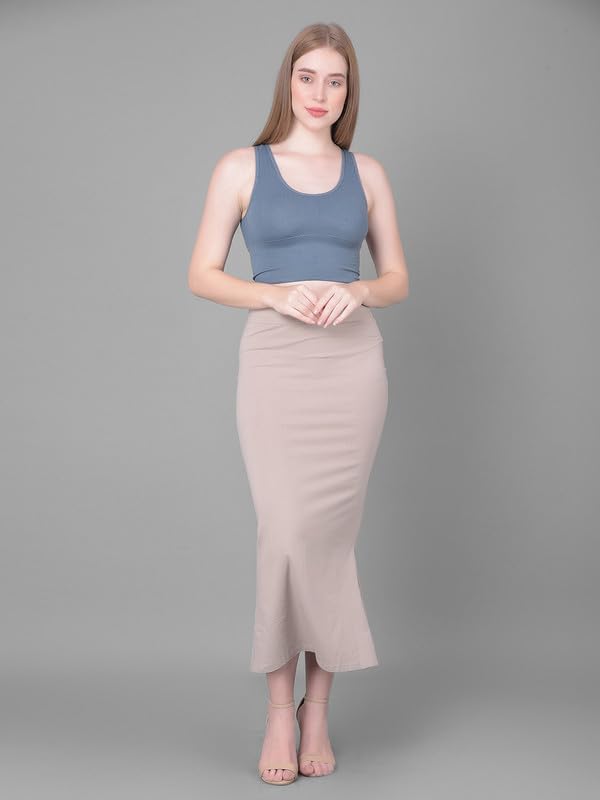 Image of Comfort Lady Women Cotton Blend Saree Shapewear /Saree Shapers Underskirt /Saree Petticoat