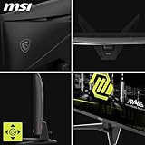 MSI MAG 274F 27-Inch FHD 1920x1080 Gaming Monitor - Rapid IPS, 200Hz, 0.5ms, HDR ready, Eye care, HDMI 2.0b, DP 1.2a, Frame-less, Tilt-Adjustable, Vesa Mount, Black - Image 5