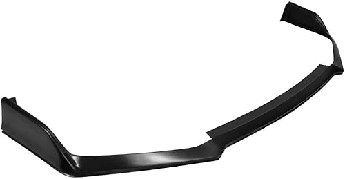 Miniatura 4 de FREEMOTOR802 Divisor de parachoques delantero compatible con Honda Civic Hatchback Si Coupe Sedán 2017-2021, 10ª generación estilo TR sin pintar,