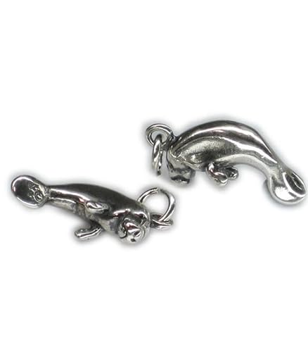 Ciondolo in argento sterling lamantino .925 x 1