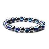 Evil Eye Bead Bracelet Meaning Beaded Black Beads Crystal Glass Gold Blue