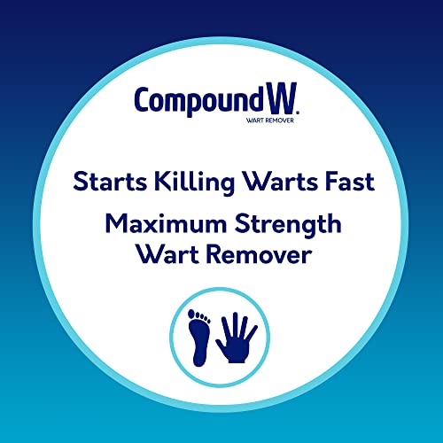 compound w wart remover maximum strength one step pads 14 medicated pads