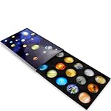 Ktdorns Planetary Fridge Magnets -12 Pack Refrigerator Magnets, Office Magnets, Calendar Magnet, Whiteboard Magnets,Perfect Decorative Magnet Set with Storage Box (Upgraded Refrigerator Magnets)