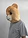 To.beone Plush Teddy Costume Masks Bear Animal Carnival Masks Mascot Head Costume Halloween Outfit