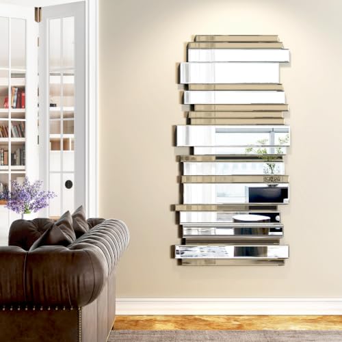 Image of 24x47 Inch Gold Brown Large Decorative Mirrors, Art Grecian Venetian Mirror
