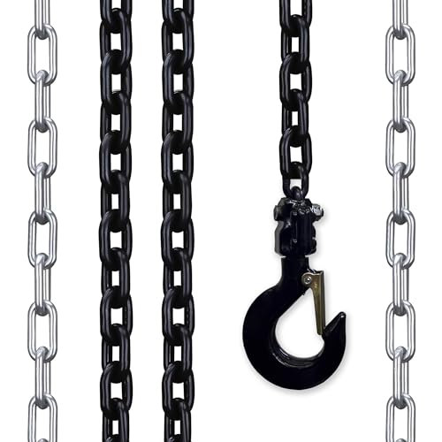 Dragon Winch Paranco A Catena 3000 Kg Argano Sollevatore Con Una Robusta Catena In Acciaio | 6 M Di Sollevamento Massimo | Manuale Montacarichi Verricello 3T/3000Kg Paranco Manuale 3T/6M - 5