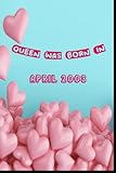 queen was born in april 2003: beautiful birthday gift for women: work list, wedding, stylish paperback, 100 pages, book, 6x9 inch, planner, budget