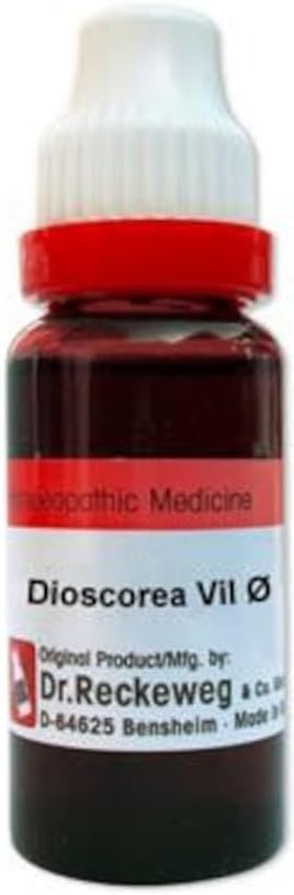 Reckeweg's Dioscorea Vil Q Mother Tincture 20ml (Set of 2 Bottles)