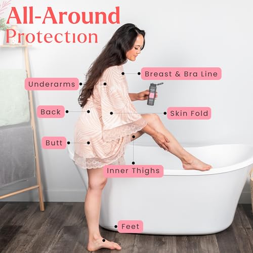 Chassis Her Talc-Free Body Powder with Hydro-Shield Technology, Unscented Feminine Corn Starch Powder for Women, Sweat and Odor Control - Image 5