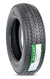 eCustomrim ST175/80D13 DEEP TREAD Trailer Tire Bias Ply Load C 1360 Lbs. 175/80 D 13-2 Year Warranty w/Free Roadside