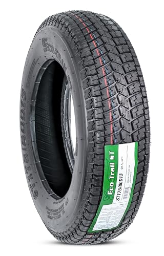 eCustomrim ST175/80D13 13 Inch DEEP TREAD Trailer Tire Load Range C