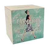 Für den nächsten Shoppingtrip in deiner Lieblingsstadt ist mit dieser Shoppingkasse für einige volle Einkaufstüten gesorgt. Getreu dem Sprichwort, wer den Cent nicht ehrt, ist den Euro nicht wert, kann mit dieser Spardose das im Alltag anfallende Kleingeld gespart werden.