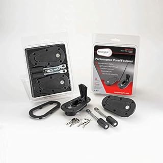 Aerocatch 120-4100 Xtreme Plus Flush Locking Hood Latch and Pin Kit - Black