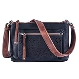 Lady Conceal Concealed Carry Purse - Hailey Crossbody Black