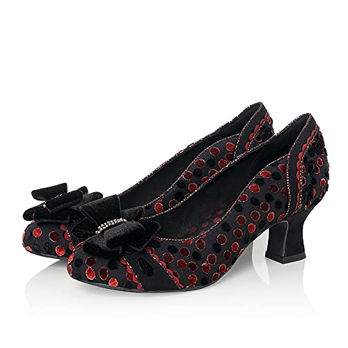Ruby Shoo Rhea Shoes preto, vermelho, Noir vermelho