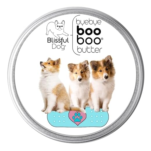 The Blissful Dog 4 oz TIN Shetland Sheepdog Booboo Butter