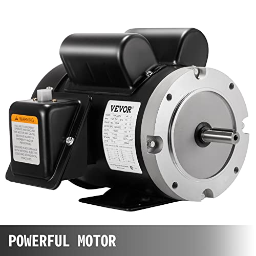 Mophorn Electric Ac Motor, 2Hp Air Compressor Motor 1725Rpm Single Phase 56C Frame Electric Motor For Air Compressor, 115V/230V #TOP1