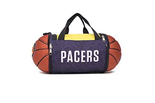 Maccabi Art Official Indiana Pacers Collapsible Insulated Basketball Lunch Bag, 13.4” X 5.75” X 5.75” #TOP1