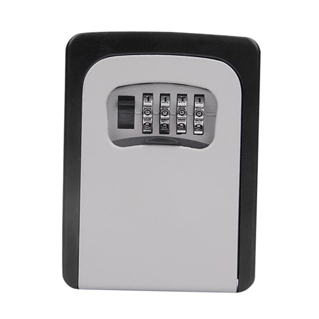 Club Bollywood® 4 Digit Combination Key Lock Box Wall Mount Safe Security Storage Case Gray|Business & Industrial | Facility Maintenance & Safety |• Business & Industrial|1 Piece Key Lock Box-image-31