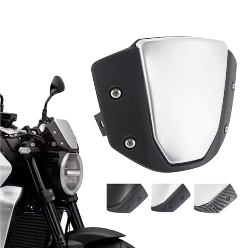 Extension pare-brise moto CB650R protection vent et débris de route
