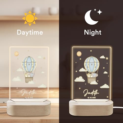 Lámpara de noche personalizada para bebés y niños miniatura 4