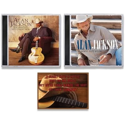 Alan Jackson: Greatest Hits Volume 1-2 CD Collection with Bonus Art Card