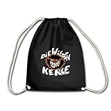 Da geht was rein: 12 Liter Fassungsvermögen. Und raus geht's dank zusammenziehbarem Kordelverschluss auch wieder