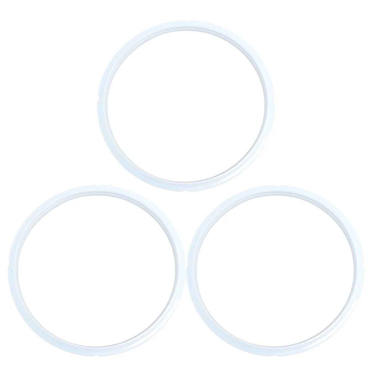 Mann Mart‚Durable Silicone Pressure Cooker Seals - 3 Pack Replacement Rings for 5 & 6 Quart Pots - Heat & Dishwasher Safe-image-27