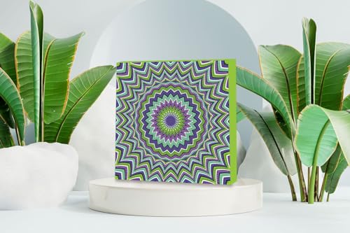 Image of DIAMOND DOTZ Optical Illusion Dotz Box Pattern Diamond Painting Kits for Adults - Diamond Art Kits a Relaxing Creative Craft Kit with Dotz Gems 8.7 inchx8.7 inch