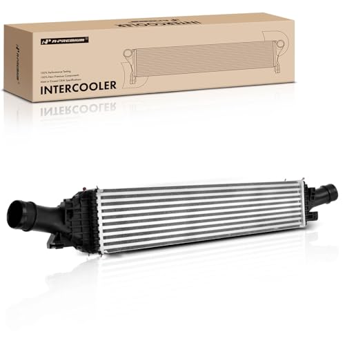 A-Premium Turbo Intercooler Compatible with Audi A4, A5, A6, A4/A5/A6 Quattro, allroad, Q5, L4 2.0L Turbocharged