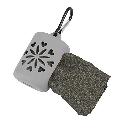 Toalha de suor para academia LIOOBO de secagem rápida, compacta, esportiva, para viagem, academia, a