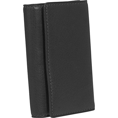 Cashmere Men's Six Hook Key Case Color: Black