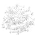 PiercingJ 20pcs Lot 16G Clear White Flexible Bioplast Lip Labret Retainer 3/8