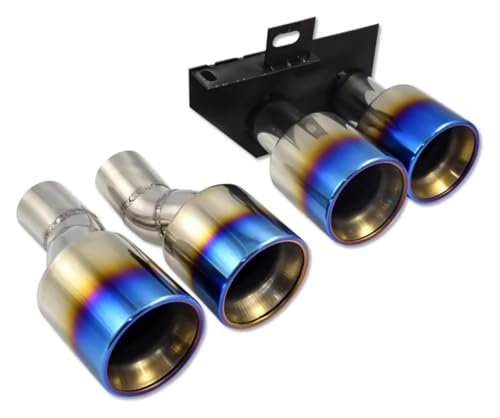 Sortie d'échappement BMW F10 style M5 quadruple embout pour un look sportif