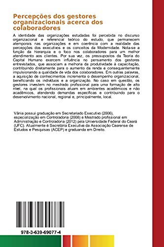 Percepções dos gestores organizacionais acerca dos colaboradores: Investimento na qualificação por m
