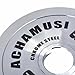 Achamusi Olympic Weight Plates，Steel 2-Inch Weight Plate For Strength Training，Weightlifting - Single Or Pair (Blue-25LB Single)