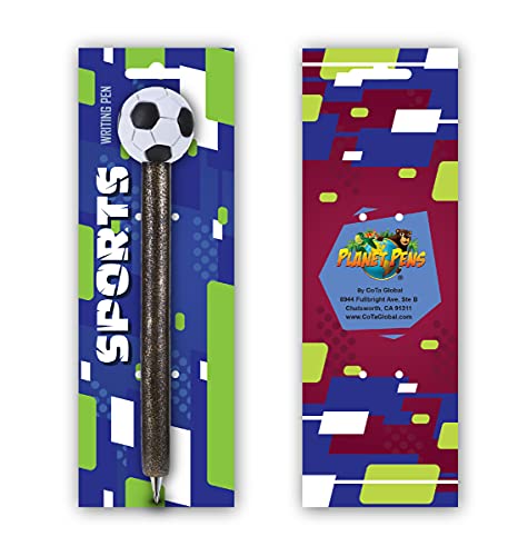 Planet Pens Soccer Novelty Pen – Nice, Fun and Unique Kids and Adults Ballpoint Pen, Cool Sports Writing Pen Instrument For School and Office Desk Decor Accessories - Thumbnail 4