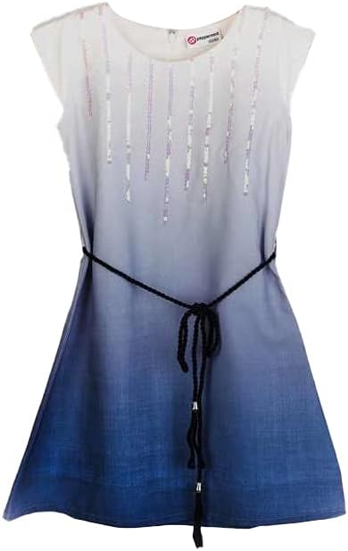 Girl's Cotton Knee-Length Dress