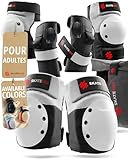 Confort et sécurité pour chaque activité: Équipé de protection coude, protection skate et protection bmx, ce set assure confort et sécurité pour tous les passionnés, hommes et femmes