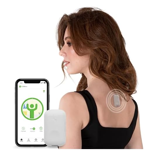 Upright GO S NEW Posture Trainer and Corrector for Back Strapless, Discreet and Easy to Use Complete with App and Training Plan Back Health Benefits and Confidence Builder