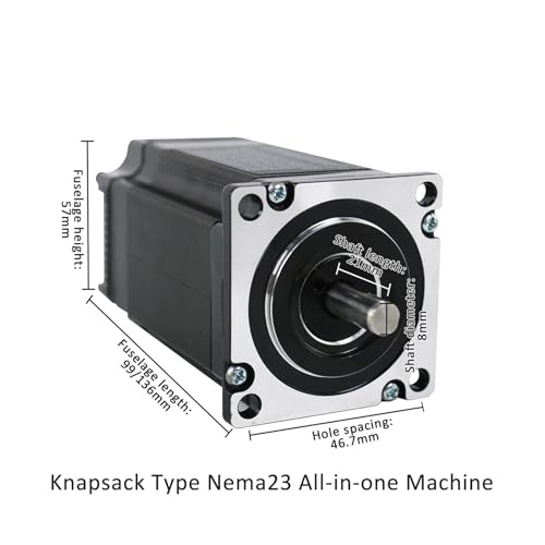 Moteur pas à pas boucle fermée Nema23 3Nm résout les erreurs d'impression 3D