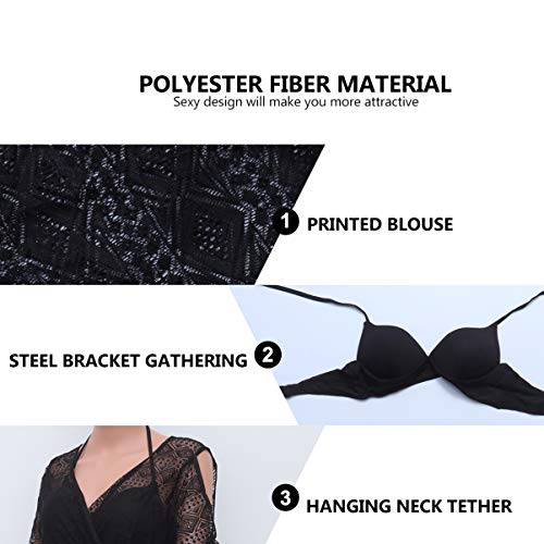 KESYOO 1 conjunto de roupa de banho feminina moderna