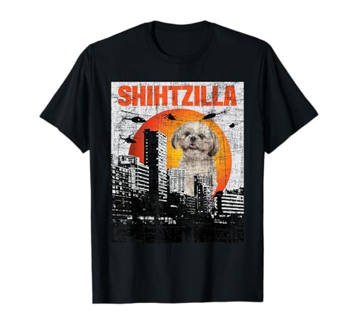 Shihtzilla - Shih Tzu Lover Animal Lover Dog Trainer Breeder T-Shirt