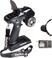DUMBORC X6 2,4 GHz 6-Kanal RC Funksender und empfänger X6FG (eingebauter Gyro) mit Ausfallsicherung und Niederspannungsalarmfunktion für RC Fahrzeuge, Auto, Boot, Panzer, Modellteile, Fernbedienung