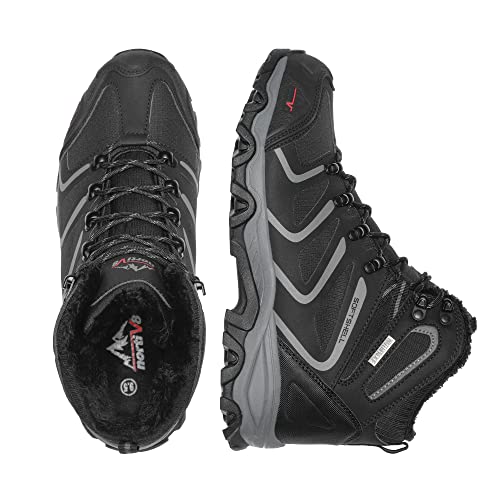 image for NORTIV 8 Men's Ankle High Waterproof Hiking Boots Outdoor Lightweight 