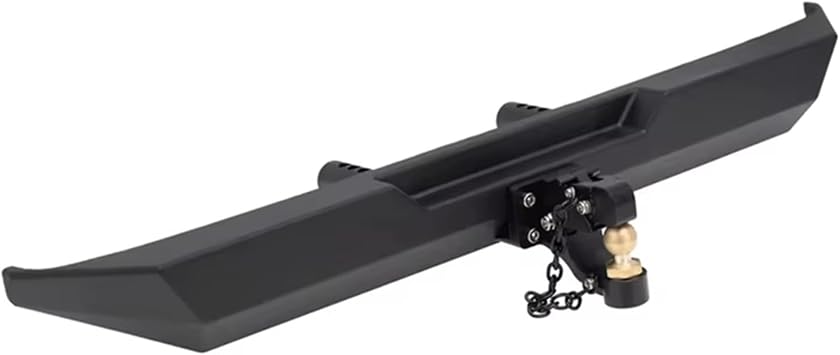 Rc Crawler Bumper Compatible with Axial for SCX6 for JLU for Wrangler 1/6 RC Crawler Car Upgrade Parts Rear Bumper Tow Trailer Hook