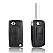 2 Boton Carcasa del mando V2 para PEUGEOT 206 107 207 307...