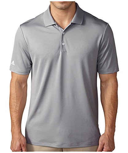 adidas Golf Men's Adi Performance Polo, Mid Grey, X-Large